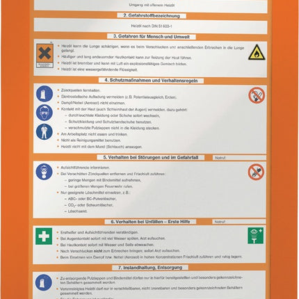 Marco magnético DURABLE DIN A4 naranja (9000492412)