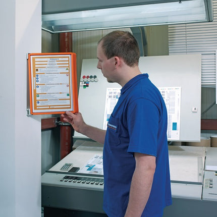 DURABLE Wandhalter  5 Sichttafeln ( 9000492452 )