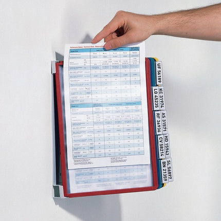 DURABLE Wandhalter  10 Sichttafeln ( 9000492460 )