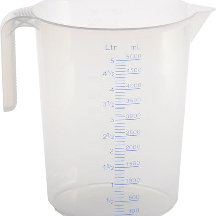 HÜNERSDORFF measuring jug 5000 ml polypropylene transparent ( 9000495149 )