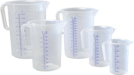 HÜNERSDORFF measuring jug 1000 ml polypropylene transparent ( 9000495151 )