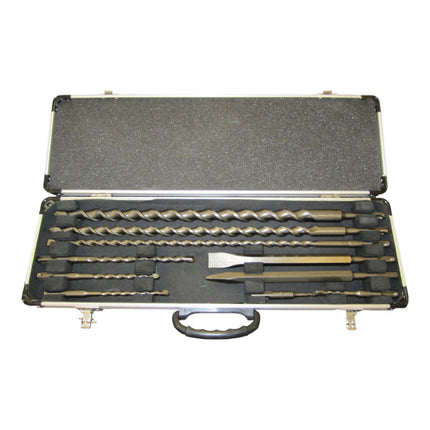 Makita D-21191 Juego de brocas y cinceles SDS-Plus 10 piezas + estuche