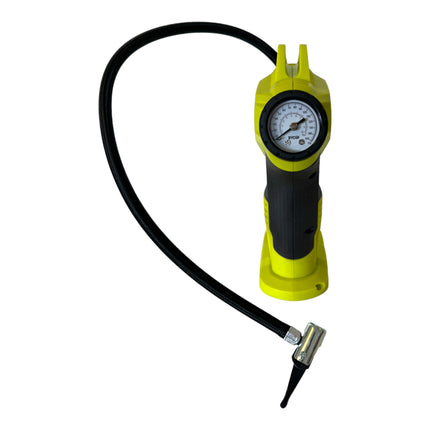 Compresor manual de batería RYOBI R18PI-120GJ 18 V 10,3 bar (5133005325) + 1x batería 2,0 Ah + cargador