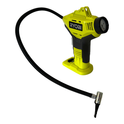 Compresor manual de batería RYOBI R18PI-120GJ 18 V 10,3 bar (5133005325) + 1x batería 2,0 Ah + cargador