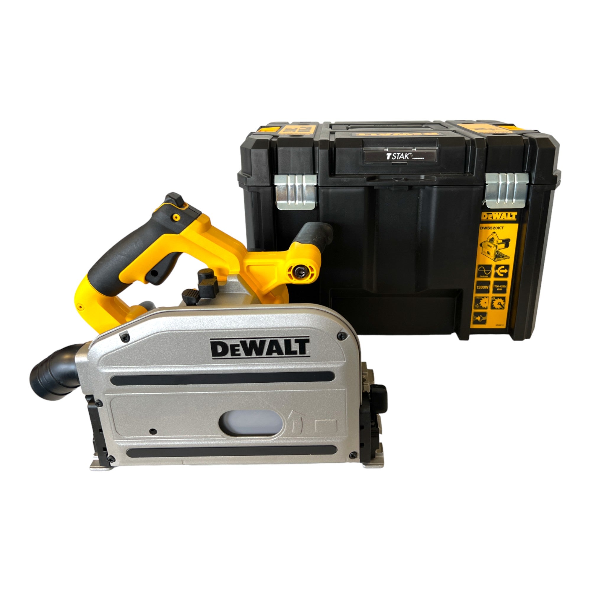 DeWalt DWS 520 KT Tauchkreissaege 1300 Watt 165 mm Saegeblatt TSTAK 0 - toolbrothers