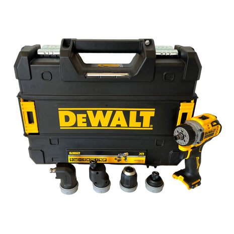 Trapano avvitatore a batteria DeWalt DCD 703 NT 12 V 57 Nm brushless + 4x accessori + TSTAK - senza batteria, senza caricabatterie