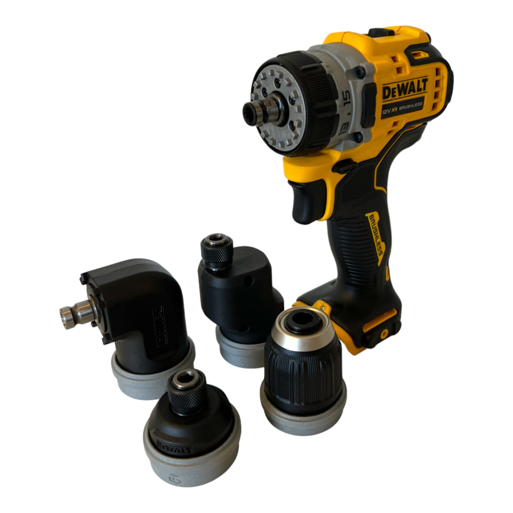 DeWalt DCD 703 NT Akku Bohrschrauber 12 V 57 Nm Brushless 4x Aufsaetze TSTAK ohne Akku ohne Ladegeraet 1 - toolbrothers