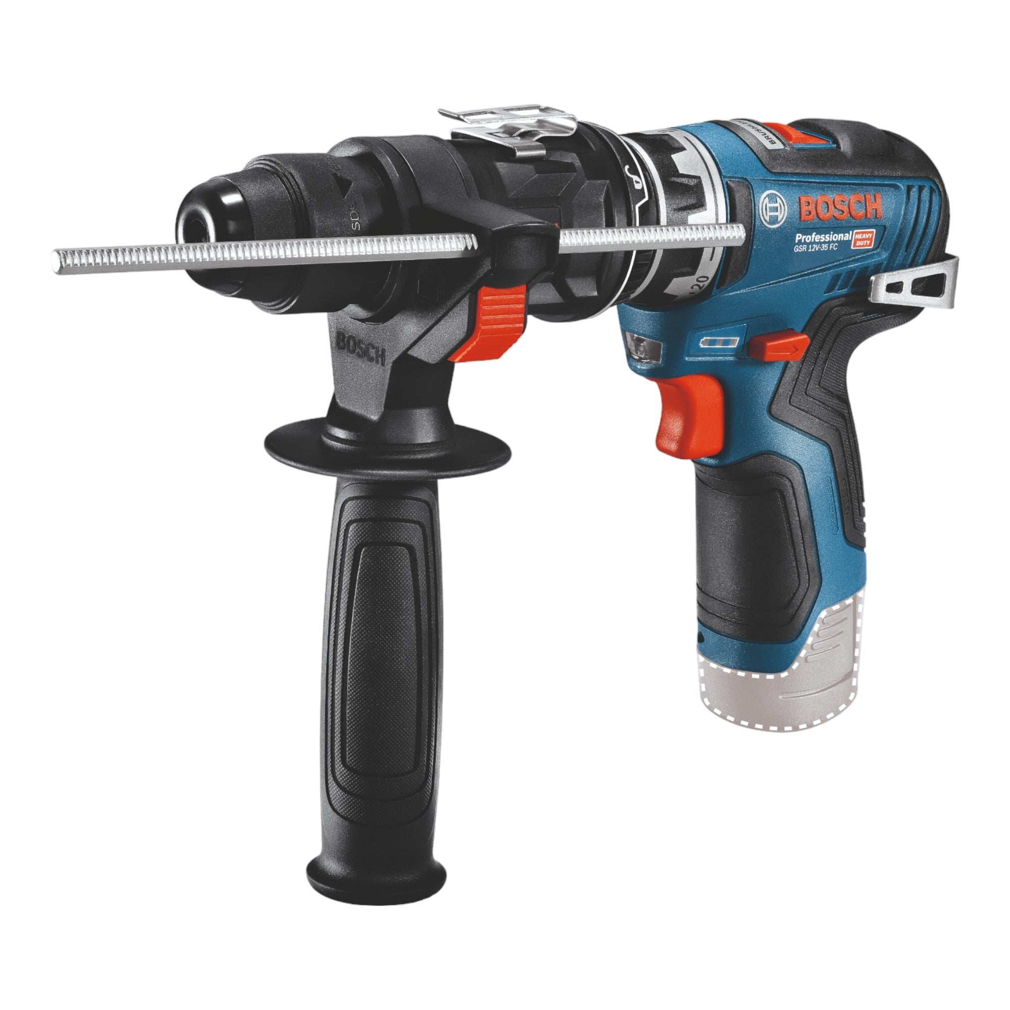 Bosch GSR 12V 35 FC Akku Bohrschrauber 12 V 35 Nm Brushless 2x Akku 6 0 Ah Ladegeraet 2x Aufsatz L Boxx 2 - toolbrothers