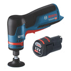 Bosch GWG 12V-50 S Professional cordless straight grinder 12 V 6 mm brushless + 1x rechargeable battery 3.0 Ah - without charger