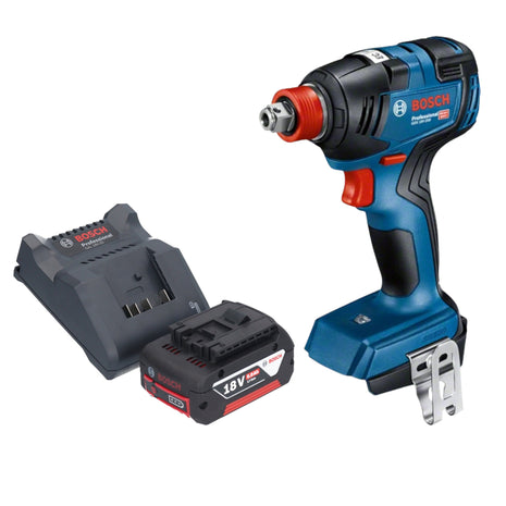 Bosch GDX 18V-200 Professional Atornillador de impacto giratorio a batería 18 V 200 Nm sin escobillas + 1x batería 5,0 Ah + cargador