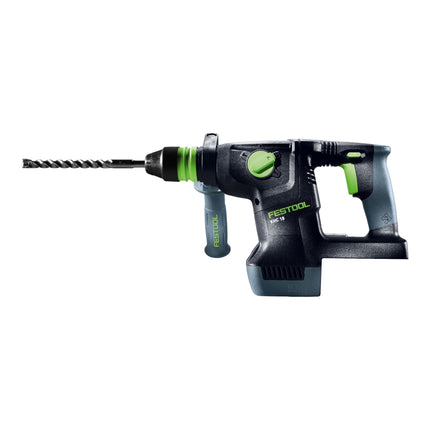 Martillo combinado sin cable Festool KHC 18 EB-Basic 18 V 2,6 J SDS-Plus Brushless + 2x batería 4,0 Ah + cargador + systainer