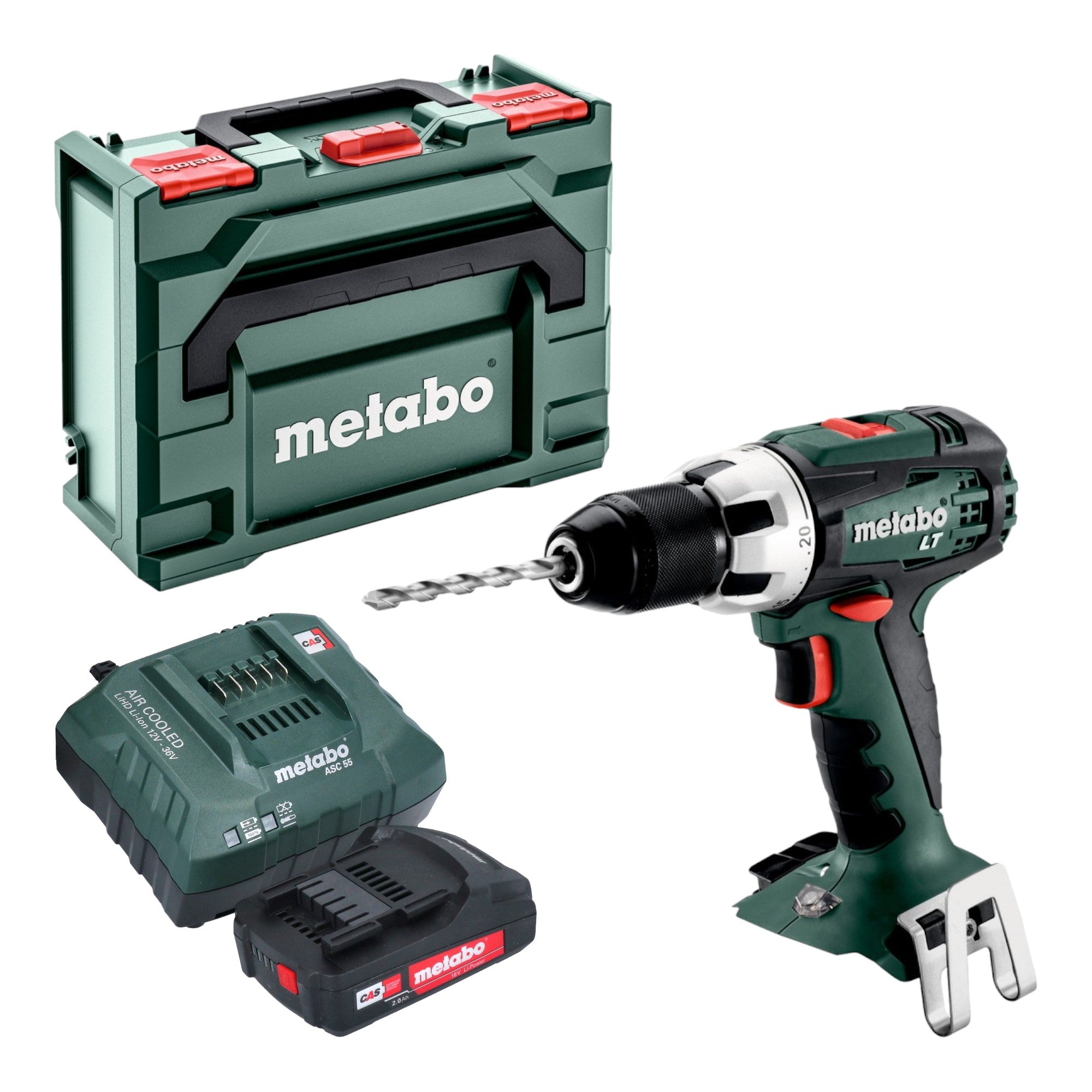 Metabo BS 18 LT Akku Bohrschrauber 18 V 60 Nm 1x Akku 2 0 Ah Ladegeraet metaBOX 0 - toolbrothers