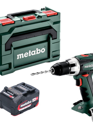 Metabo BS 18 LT cordless drill driver 18 V 60 Nm + 1x rechargeable battery 4.0 Ah + metaBOX - without charger