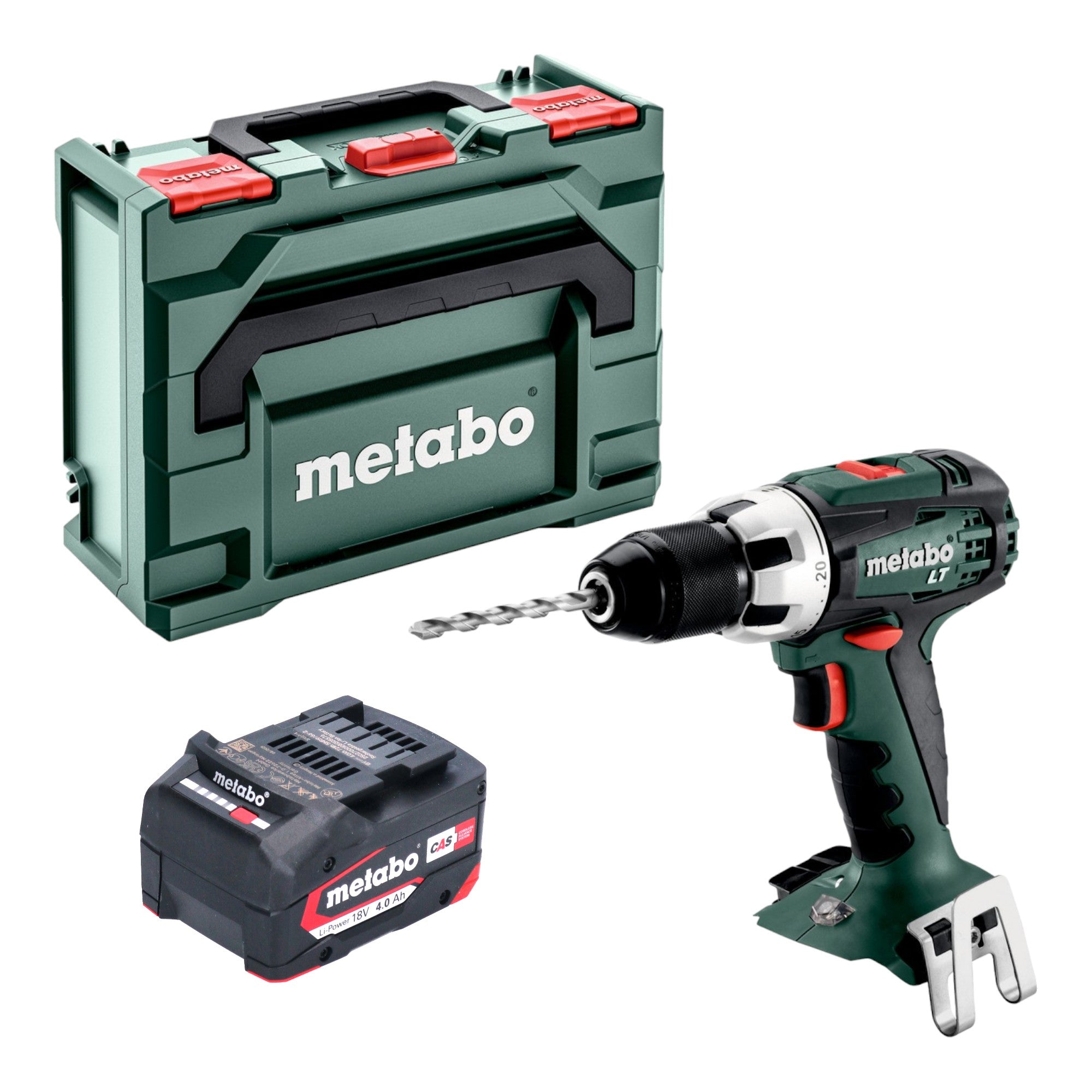 Metabo BS 18 LT Akku Bohrschrauber 18 V 60 Nm 1x Akku 4 0 Ah metaBOX ohne Ladegeraet 0 - toolbrothers