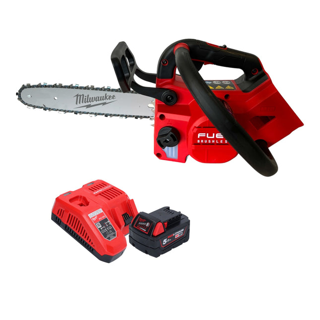 Milwaukee M18 FTHCHS30-551 Cordless Top Handle Chainsaw 18 V 30 cm + 1x battery 5.0 Ah + charger