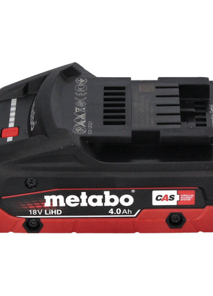 Metabo BS 18 LT Perceuse-visseuse sans fil 18 V 60 Nm + 1x batterie LiHD 4,0 Ah + metaBOX - sans chargeur