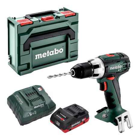 Metabo BS 18 LT cordless drill driver 18 V 60 Nm + 1x LiHD battery 4.0 Ah + charger + metaBOX