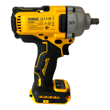 DeWalt DCF 891 M2T cordless impact wrench 18 V 1084 Nm 1/2" brushless + 2x rechargeable battery 4.0 Ah + TSTAK + charger