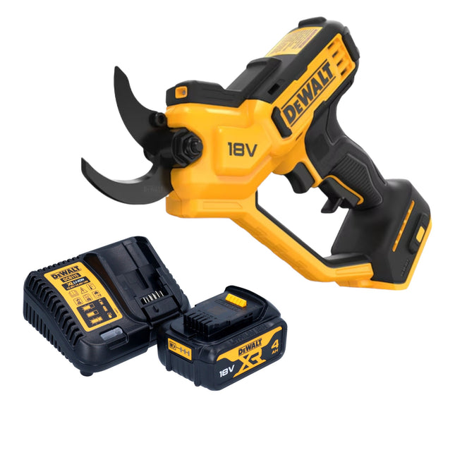 Tijeras de podar sin cable DeWalt DCMPP 568 M1 18 V 38 mm + 1x batería recargable 4,0 Ah + cargador