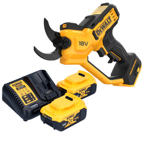 DeWalt DCMPP 568 P2 forbici a batteria 18 V 38 mm + 2x batteria ricaricabile 5,0 Ah + caricatore