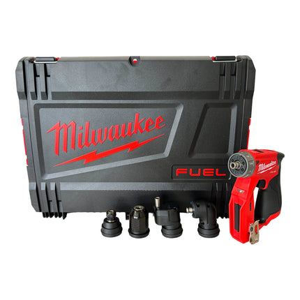 Taladro atornillador inalámbrico Milwaukee M12 FDDXKIT-201X 12V 34 Nm sin escobillas + 1x batería 2,0 Ah + caja HD - sin cargador