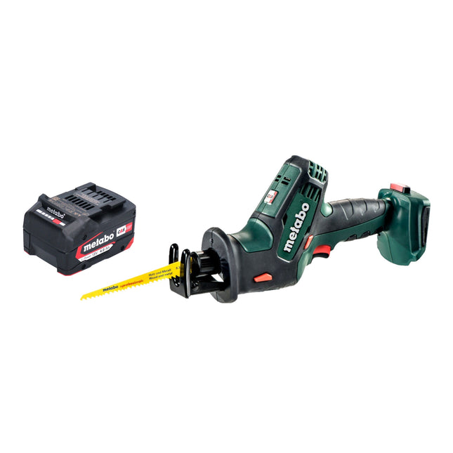 Metabo SSE 18 LTX Sega alternativa compatta a batteria 18 V 13 mm + 1x batteria ricaricabile 4,0 Ah - senza caricabatterie