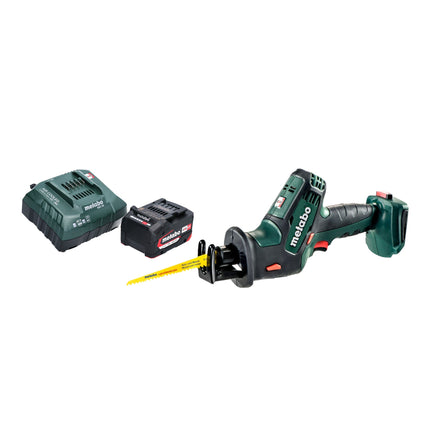 Metabo SSE 18 LTX Sega alternativa compatta a batteria 18 V 13 mm + 1x batteria ricaricabile 4,0 Ah + caricabatterie