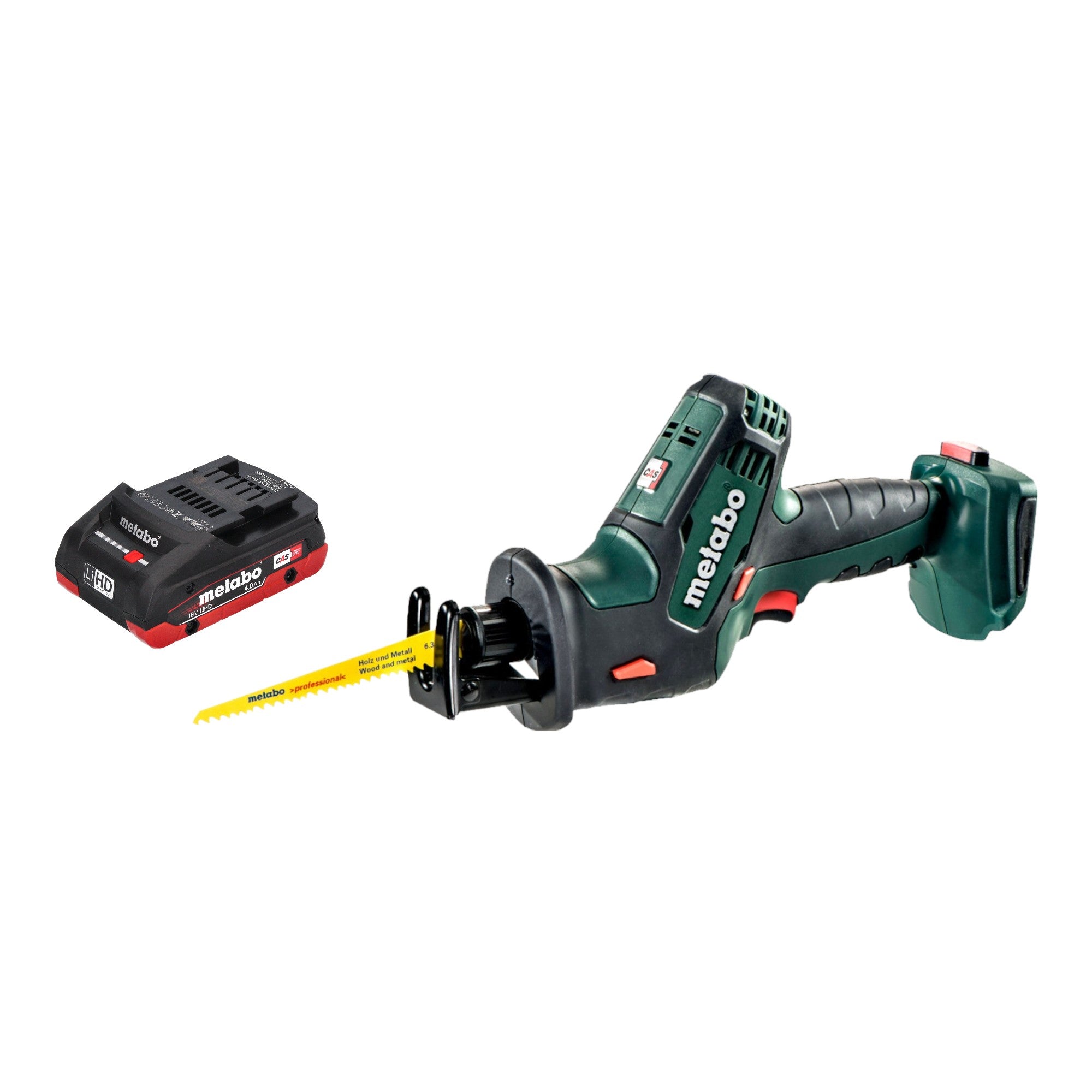Metabo SSE 18 LTX Compact Akku Reciprosaege Saebelsaege 18 V 13 mm 1x LiHD Akku 4 0 Ah ohne Ladegeraet 0 - toolbrothers