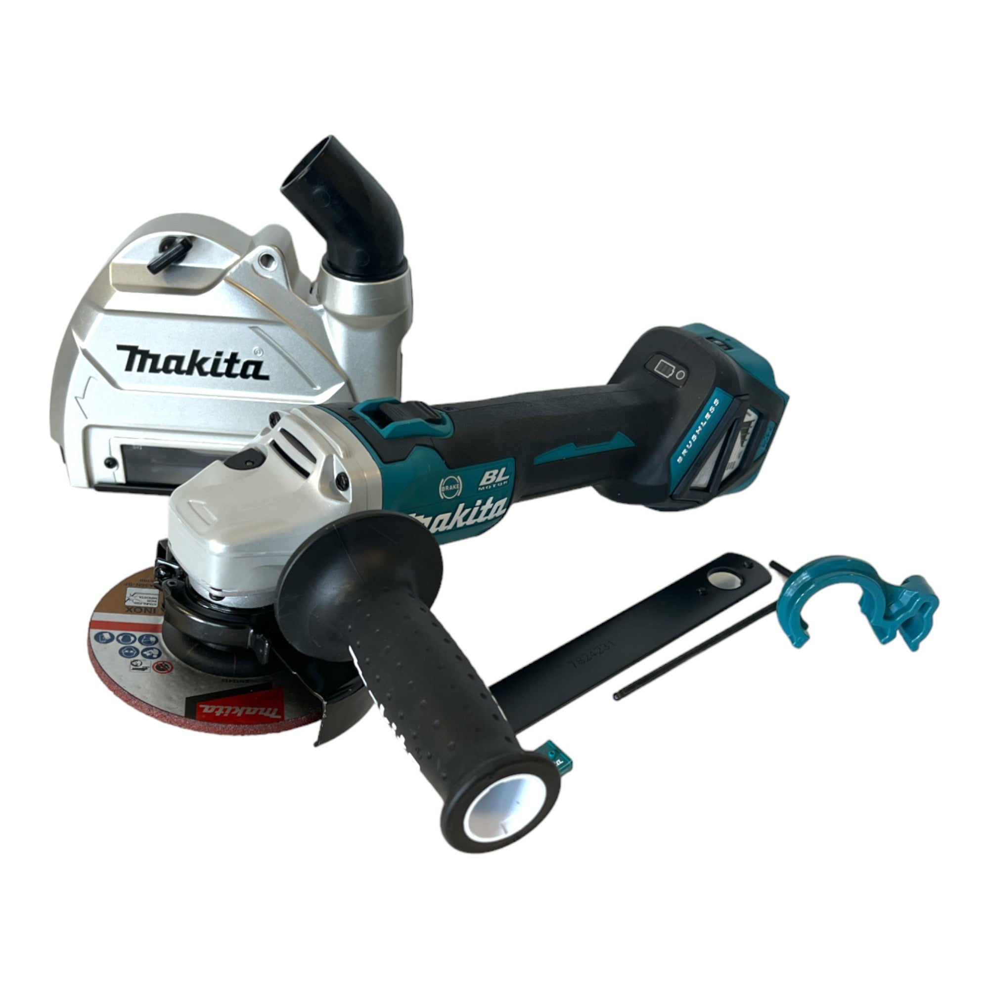 Makita DGA 514 M1JU1 Akku Winkelschleifer 18 V 125 mm Brushless 1x Akku 4 0 Ah Makpac ohne Ladegeraet 1 - toolbrothers