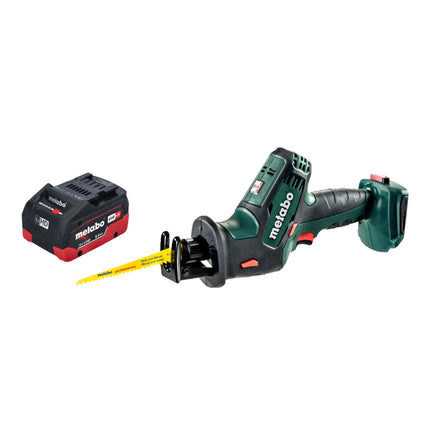 Metabo SSE 18 LTX Compact Cordless Reciprocating Saw Reciprocating Saw 18 V 13 mm + 1x LiHD battery pack 5.5 Ah - without charger