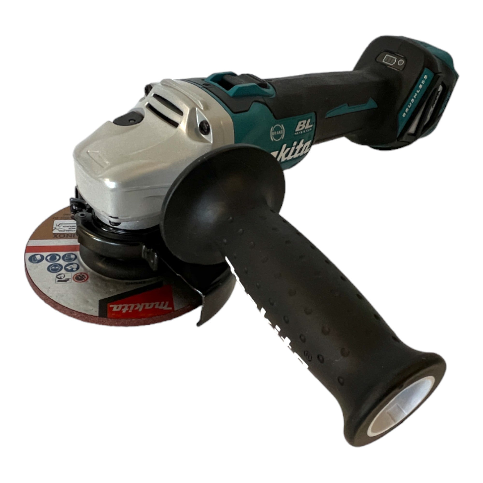 Makita DGA 514 RTJU1 Akku Winkelschleifer 18 V 125 mm Brushless 2x Akku 5 0 Ah Ladegeraet Makpac  4 - toolbrothers