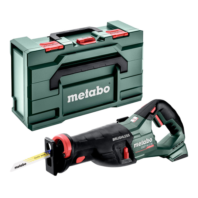 Metabo SSEP 18 LT BL cordless reciprocating saw 18 V 32 mm brushless ( 601617840 ) + metabox - without battery, without charger