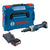 Bosch GGS 18V-23 PLC Smerigliatrice diritta professionale a batteria 18 V brushless + 1x batteria ricaricabile 5,0 Ah + caricabatterie + L-Boxx