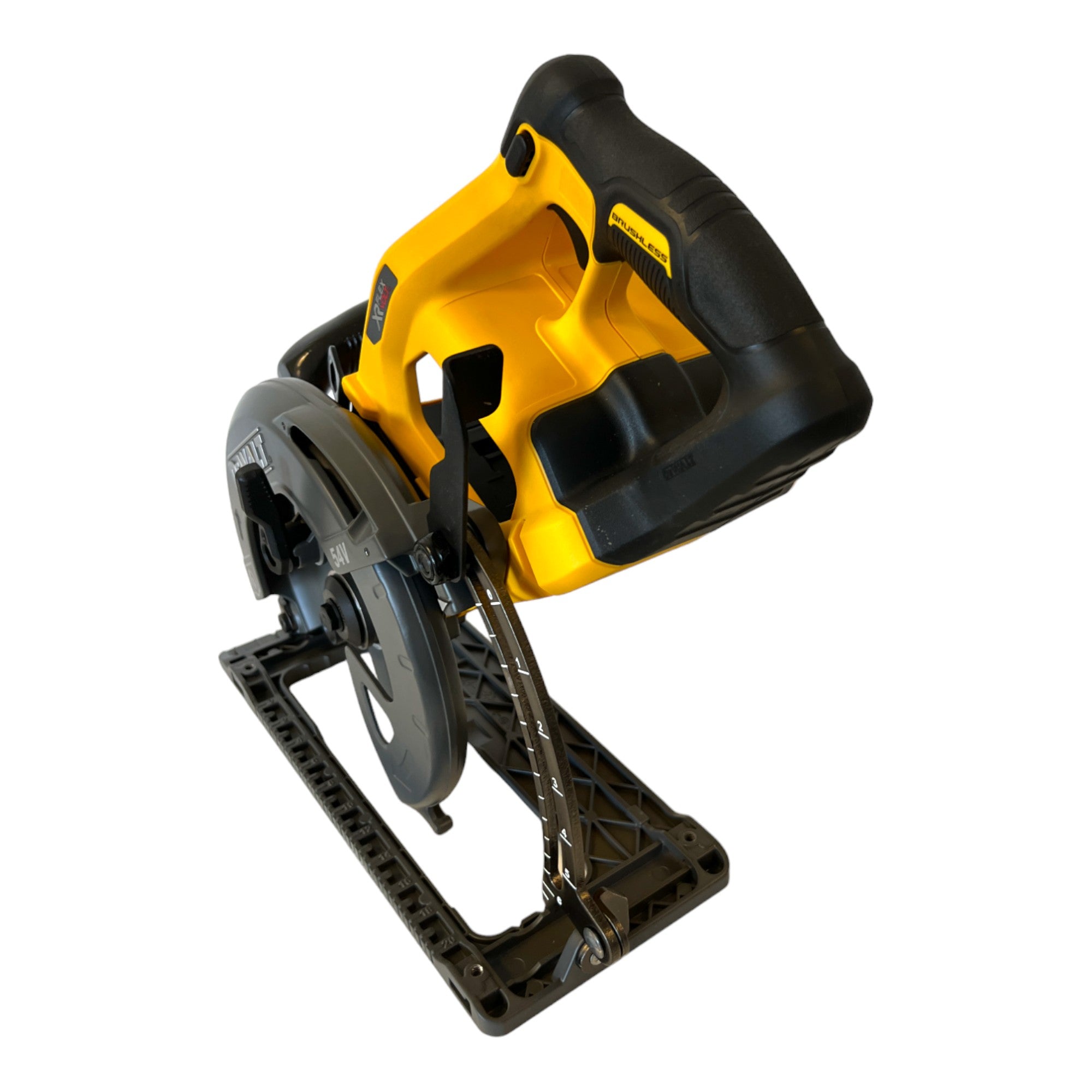 DeWalt DCS 577 Y2 Akku Handkreissaege 54 V FlexVolt 190 mm Brushless 2x Akku 12 0 Ah Ladegeraet 3 - toolbrothers