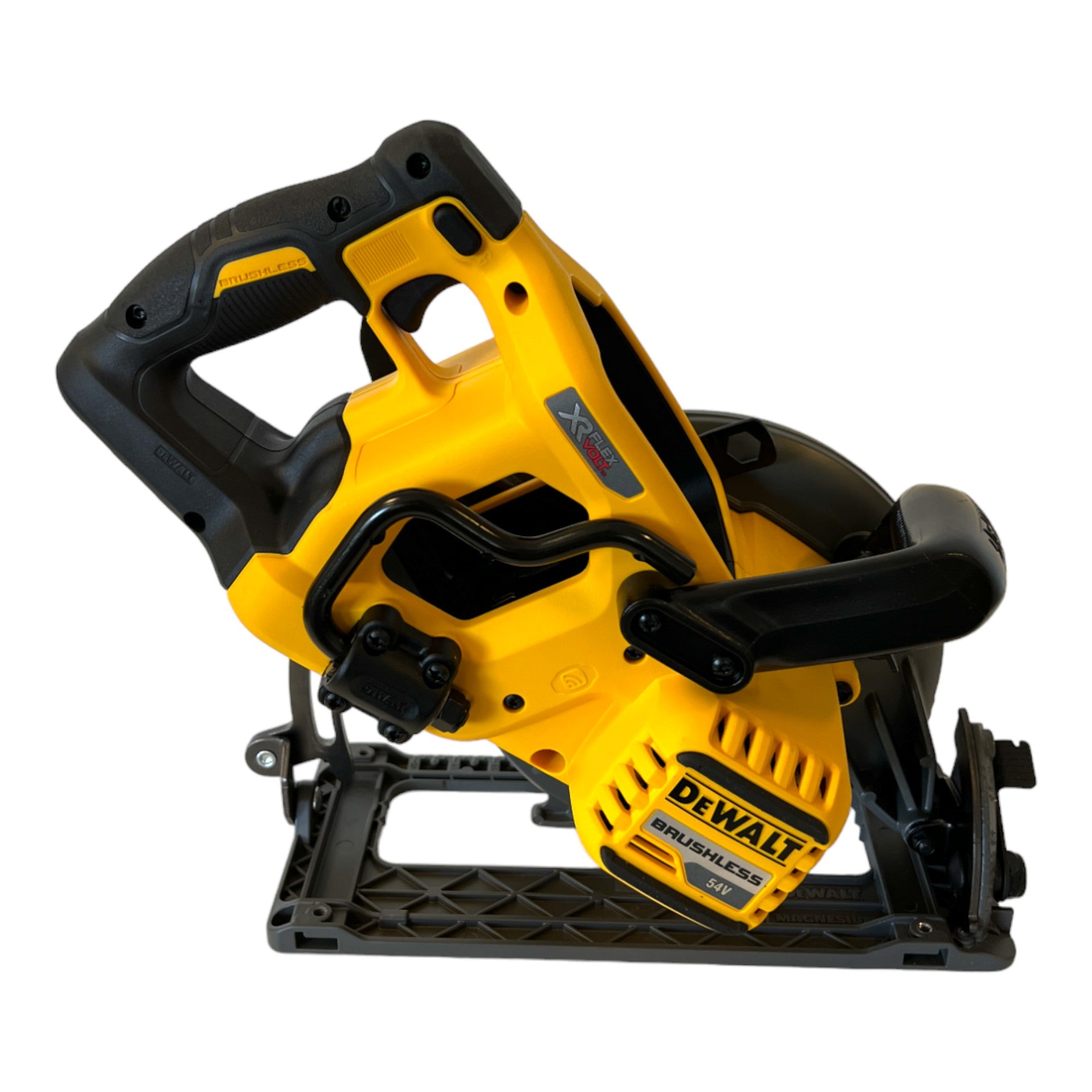DeWalt DCS 577 Y2 Akku Handkreissaege 54 V FlexVolt 190 mm Brushless 2x Akku 12 0 Ah Ladegeraet 4 - toolbrothers