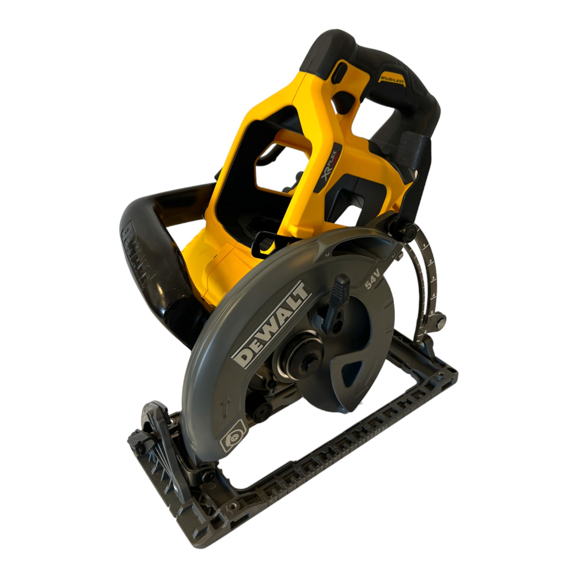 DeWalt DCS 577 Y2 Akku Handkreissaege 54 V FlexVolt 190 mm Brushless 2x Akku 12 0 Ah Ladegeraet 2 - toolbrothers
