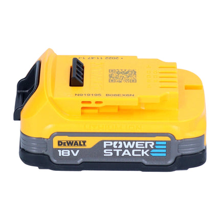 Akumulatorowa szlifierka kątowa DeWalt DCG 416 VS N 18 V 125 mm bezszczotkowa + 1x akumulator PowerStack 1,7 Ah - bez ładowarki