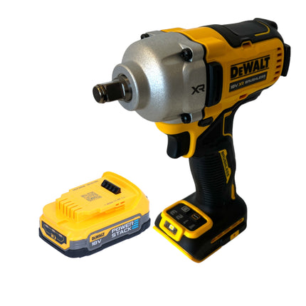 DeWalt DCF 891 N cordless impact wrench 18 V 1084 Nm 1/2" brushless + 1x Powerstack battery 1.7 Ah - without charger