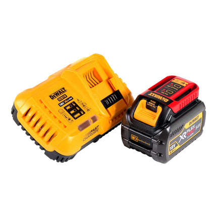 Akumulatorowa szlifierka kątowa DeWalt DCG 460 T1 54 V 230 mm + 1x akumulator 6,0 Ah + ładowarka