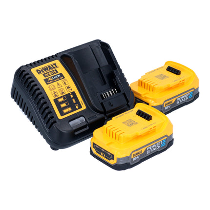 DeWalt DCF 891 E2 cordless impact wrench 18 V 1084 Nm 1/2" brushless + 2x Powerstack battery 1.7 Ah + charger
