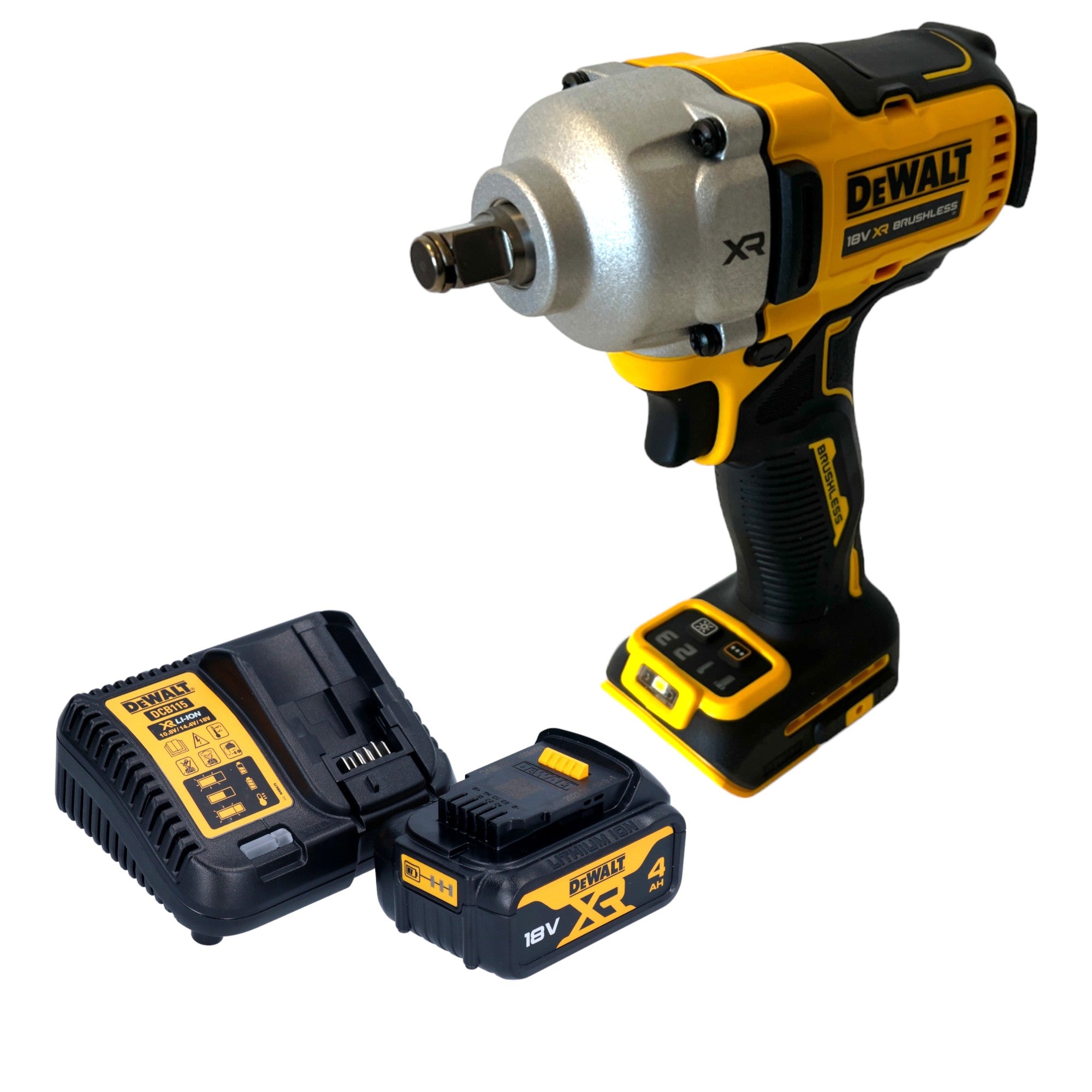 DeWalt DCF 891 D1 Akku Schlagschrauber 18 V 1084 Nm 1 2 Brushless 1x Akku 4 0 Ah Ladegeraet 0 - toolbrothers