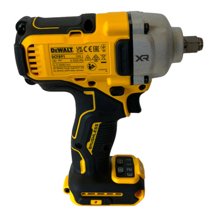 DeWalt DCF 891 N cordless impact wrench 18 V 1084 Nm 1/2" brushless + 1x rechargeable battery 5.0 Ah - without charger