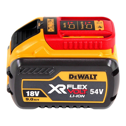 Akumulatorowa szlifierka kątowa DeWalt DCG 460 N 54 V 230 mm + 1x akumulator 9,0 Ah - bez ładowarki