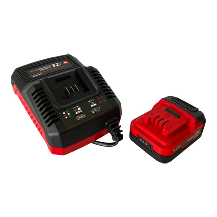 Einhell TE-CD 12/1 3X-Li +39 Trapano avvitatore a batteria 12 V 30 Nm ( 4513597 ) + 1x batteria ricaricabile 2,0 Ah + caricatore + e-box