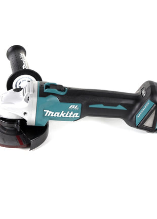 Makita DGA 511 ZJ Smerigliatrice angolare a batteria 18V 125 mm + Valigetta Makpac - senza batteria, senza caricabatterie