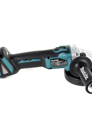 Makita DGA 511 ZJ cordless angle grinder 18 V 125 mm brushless + Makpac - without battery, without charger