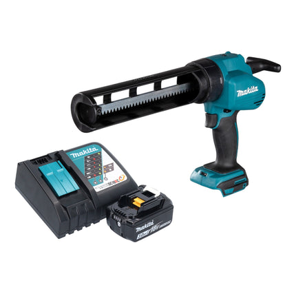 Makita DCG 180 RF1 cordless caulking gun 18 V + 1x rechargeable battery 3.0 Ah + charger