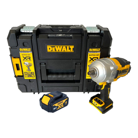 DeWalt DCF 961 NT Akku Schlagschrauber 18 V 1632 Nm 1/2" Brushless + 1x Akku 4,0 Ah + TSTAK - ohne Ladegerät