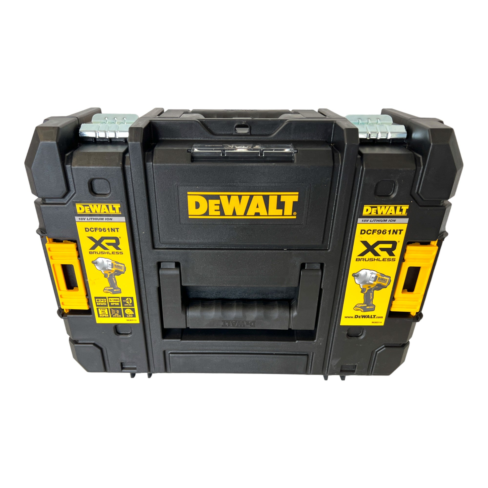 DeWalt DCF 961 H2T Akku Schlagschrauber 18 V 1632 Nm 1 2 Brushless 2x Powerstack Akku 5 0 Ah Ladegeraet TSTAK 4 - toolbrothers