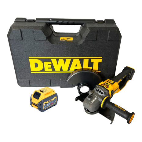 DeWalt DCG 460 NK cordless angle grinder 54 V FlexVolt 230 mm brushless + 1x rechargeable battery 6.0 Ah + case - without charger